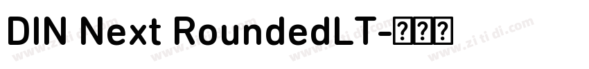DIN Next RoundedLT字体转换